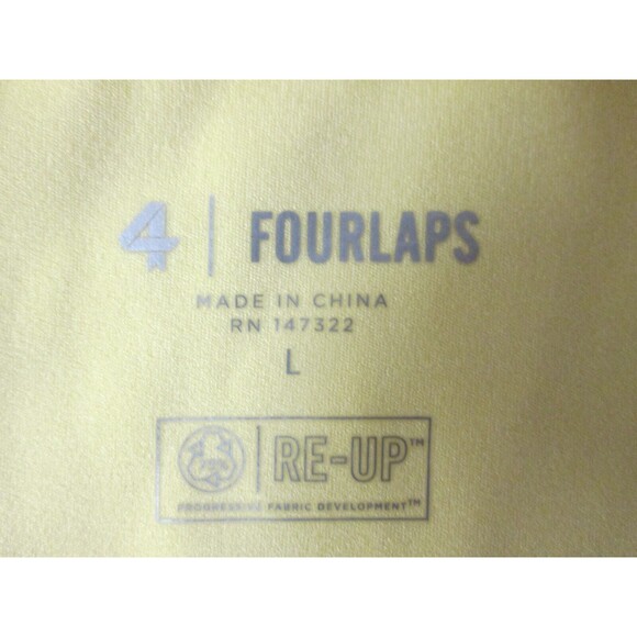 FOURLAPS Athleisure Bra Womens L Banana Longline Quad Straps Nylon spandex 1-505 - Picture 5 of 13